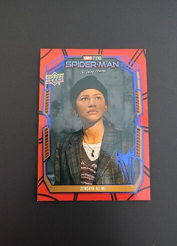 2023 Upper Deck Zendaya MJ Spiderman no way home Blue Paralel ka