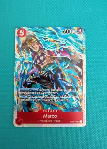 One Piece op-03 Marco SR kart