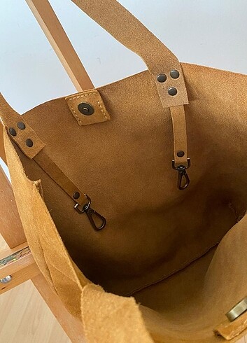  Beden Süet totebag