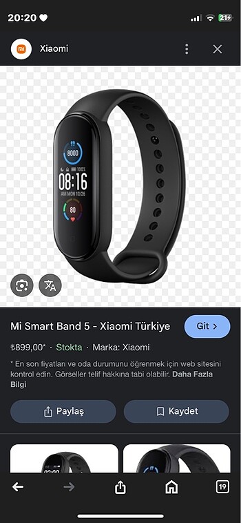 Honor band 5 ve mi band 5 - Görsel 4