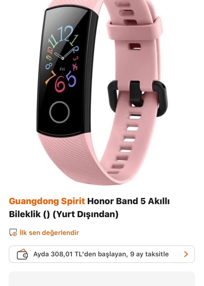 Honor band 5 ve mi band 5 - Görsel 3
