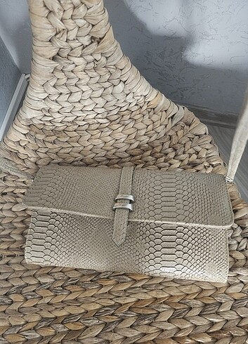 Yılan derisi çanta - Görsel 4
