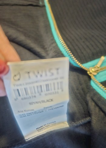 Fermuarlı Siyah Midi Etek - Görsel 7