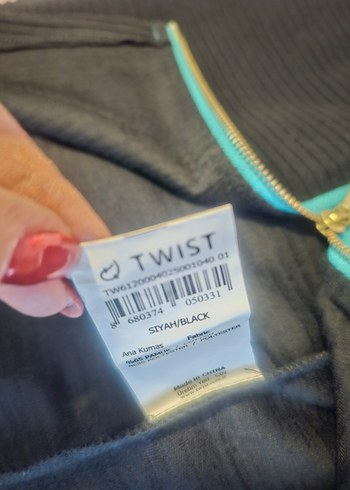 Fermuarlı Siyah Midi Etek - Görsel 4