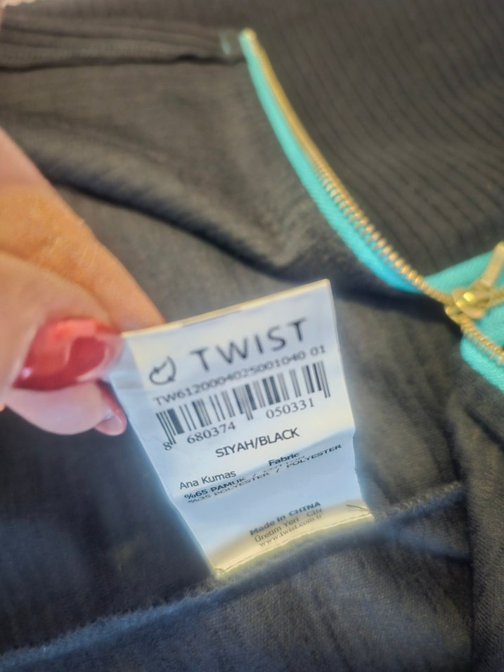 Fermuarlı Siyah Midi Etek - Görsel 4