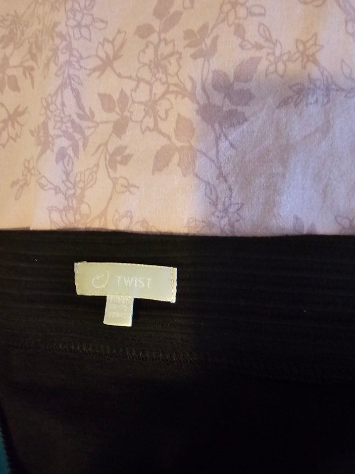 Fermuarlı Siyah Midi Etek - Görsel 3