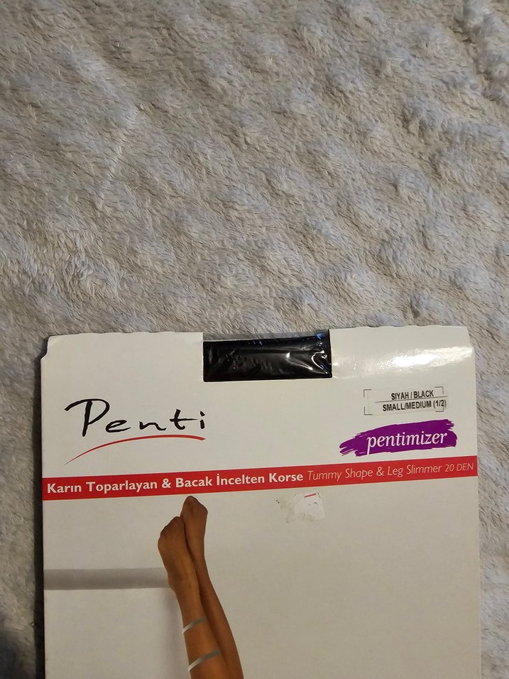 Siyah Korseli Çorap - Görsel 4