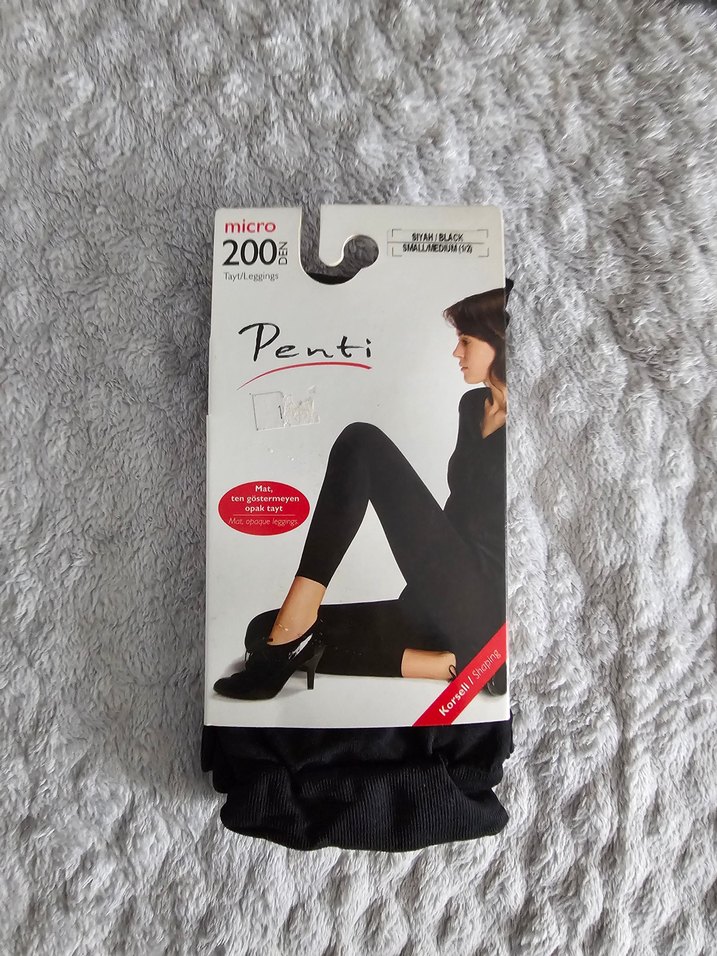Penti Micro 200 Siyah Tayt - Görsel 5