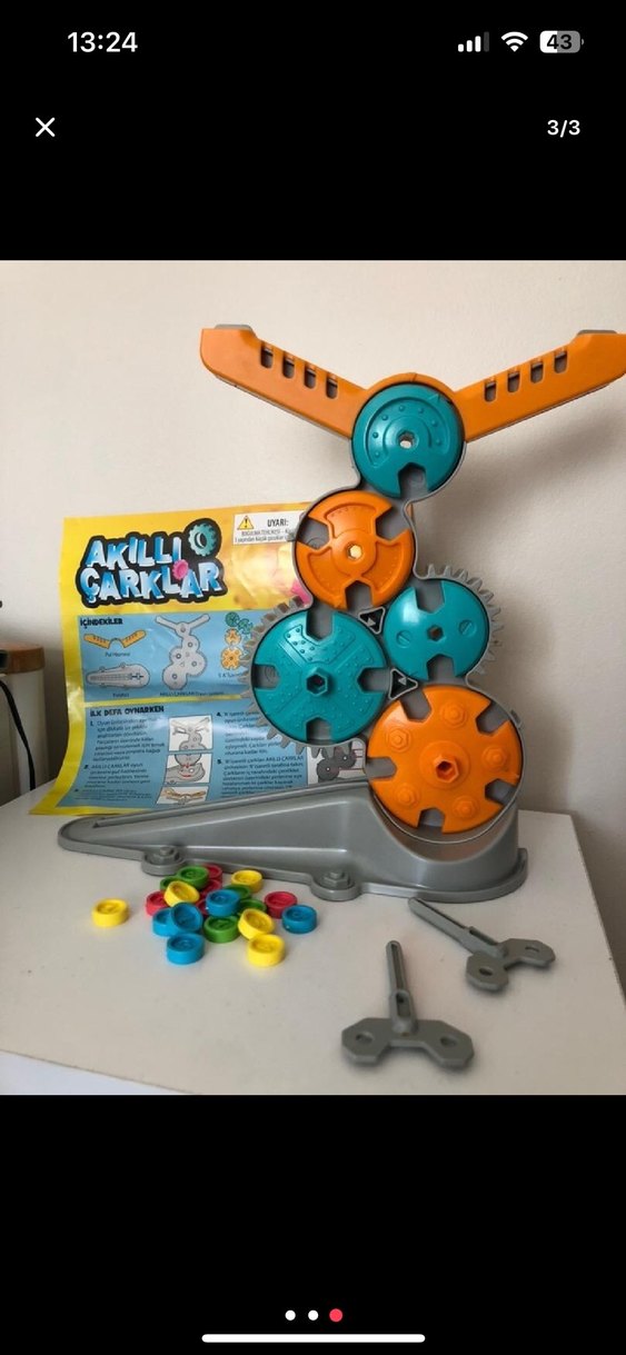 Akıllı Çarklar - Mensa Kids Masa Oyunu - Görsel 2