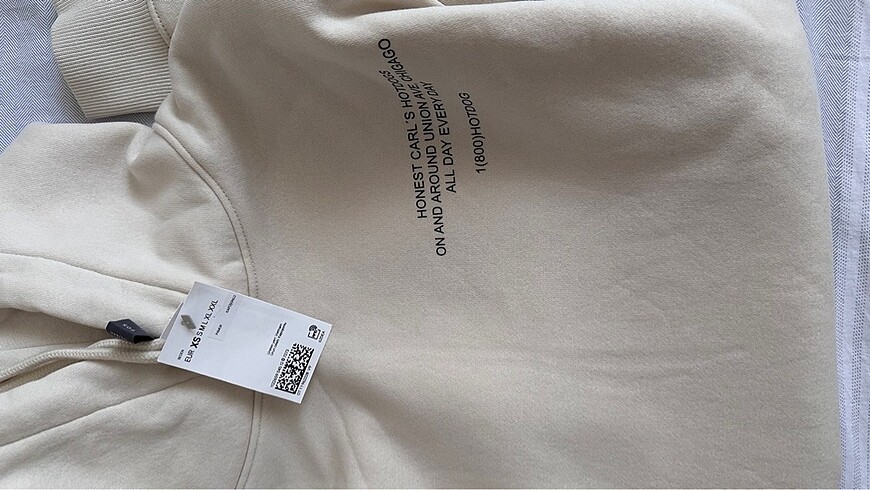 xs Beden Hm etiketli sweatshirt