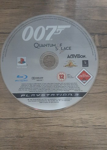 PlayStation 3 007 Quantum of Solace Oyunu