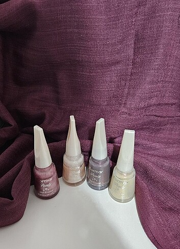 Flormar Pearly ve star shine serisi oje
