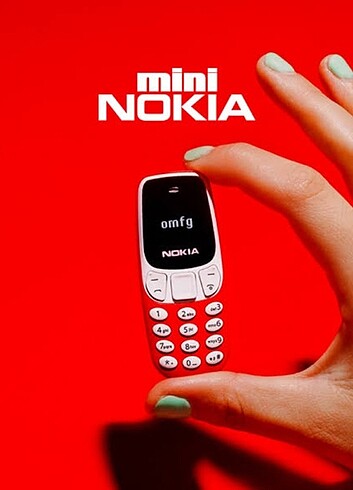 MİNİ NOKİA 3310 Çift Sim Kart-Bluetooth