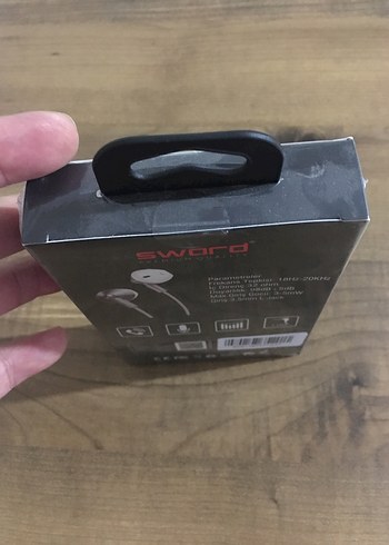 Sword Beyaz Kulak İçi Kulaklık - Görsel 3