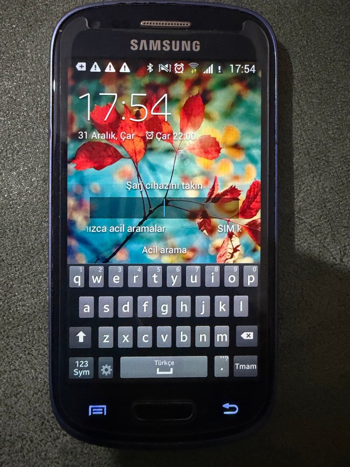 Samsung S3 Mini Mor Android Telefon(Kılıf Dahildir) - Görsel 2