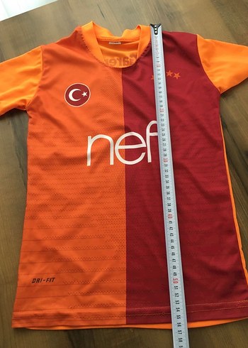 Erkek Çocuk Turuncu Baskılı Kısa Kollu Tişört(10 yaştır) - Görsel 2