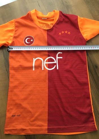 Erkek Çocuk Turuncu Baskılı Kısa Kollu Tişört(10 yaştır) - Görsel 3