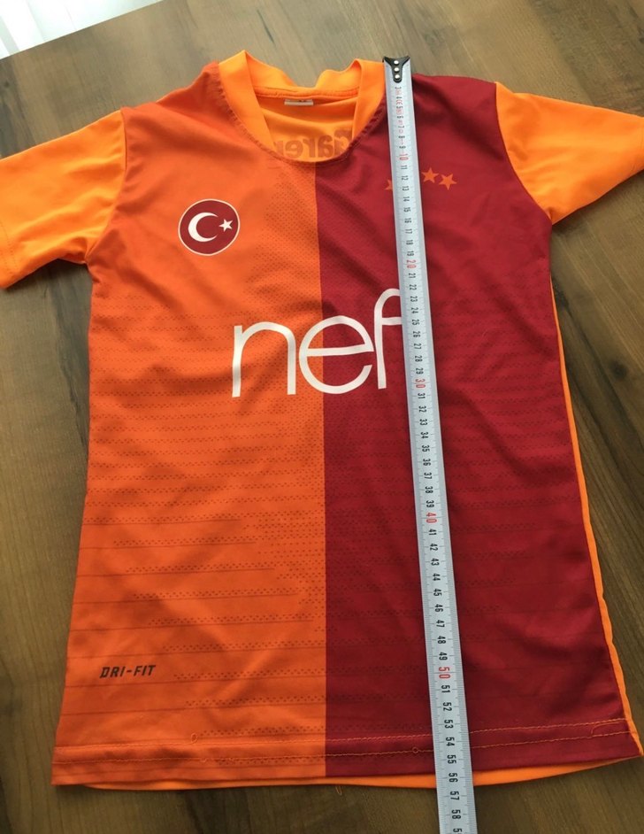 Erkek Çocuk Turuncu Baskılı Kısa Kollu Tişört(10 yaştır) - Görsel 2