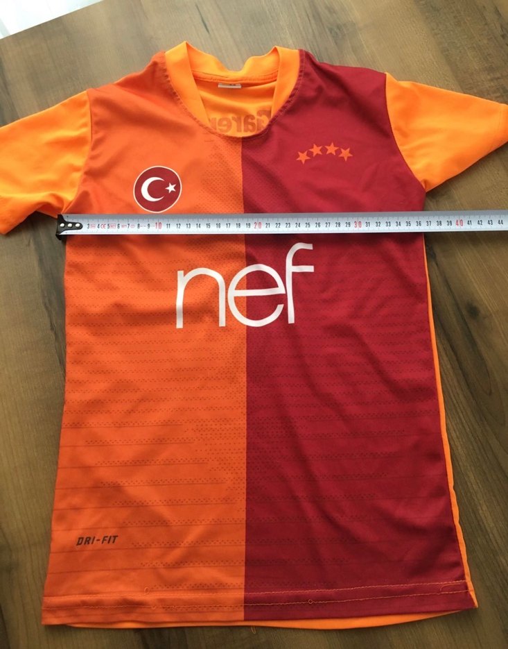 Erkek Çocuk Turuncu Baskılı Kısa Kollu Tişört(10 yaştır) - Görsel 3