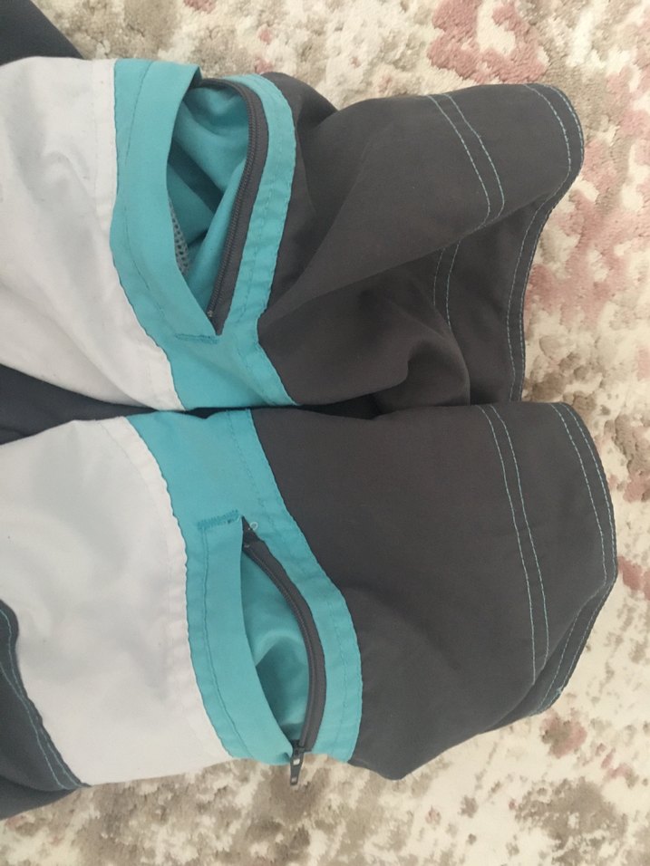 Gri Bel Bantlı Erkek Yüzme Şortu - Görsel 5