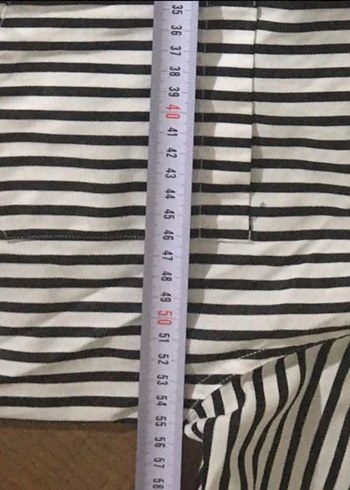 Düğmeli Kısa Kollu Çizgili Erkek Gömlek - Görsel 3