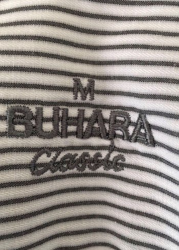 Gri Çizgili Uzun Kollu Erkek Gömlek - Görsel 6