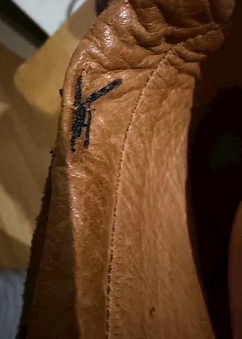 Kahverengi Deri Biker Botlar - Görsel 6