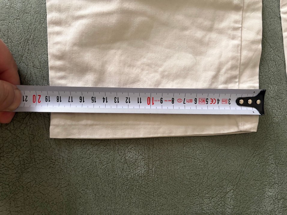 Bej Kadın Keten Kumaş Pantolon - Görsel 5