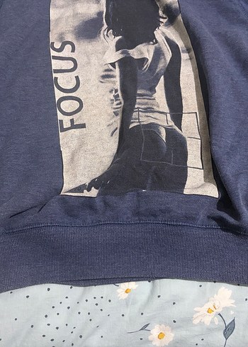 Erkek Baskılı Kapüşonlu Sweatshirt - Görsel 4