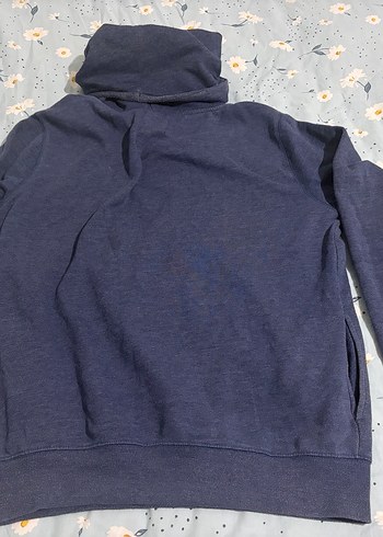 Erkek Baskılı Kapüşonlu Sweatshirt - Görsel 6