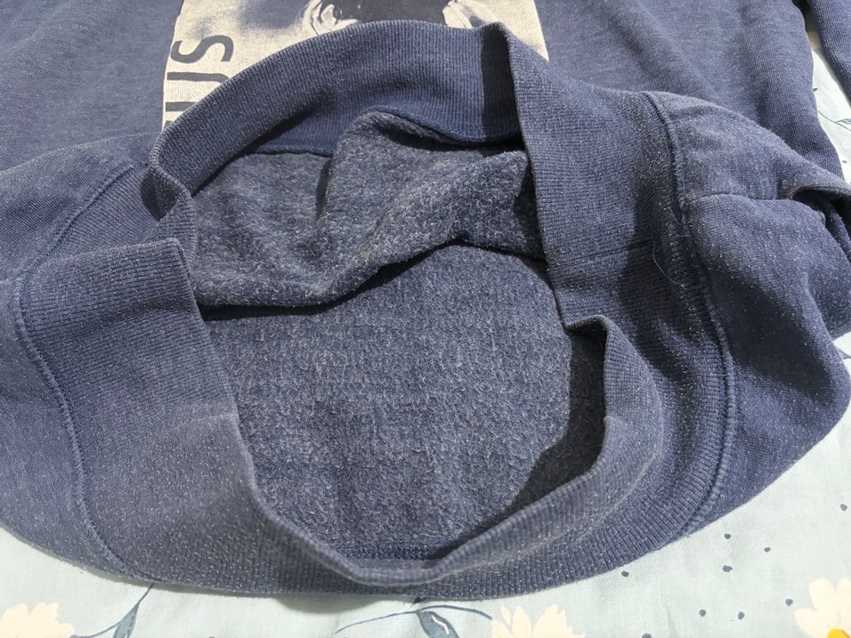 Erkek Baskılı Kapüşonlu Sweatshirt - Görsel 3