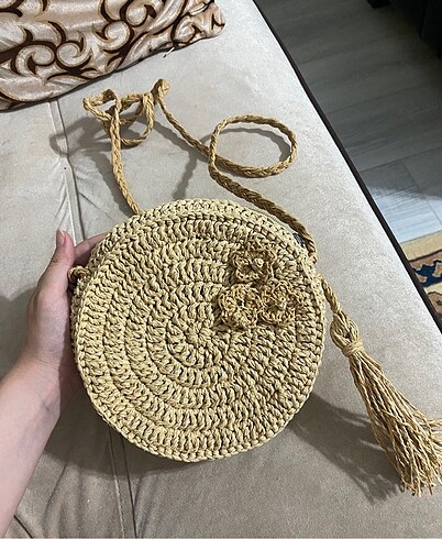 El örgüsü çanta