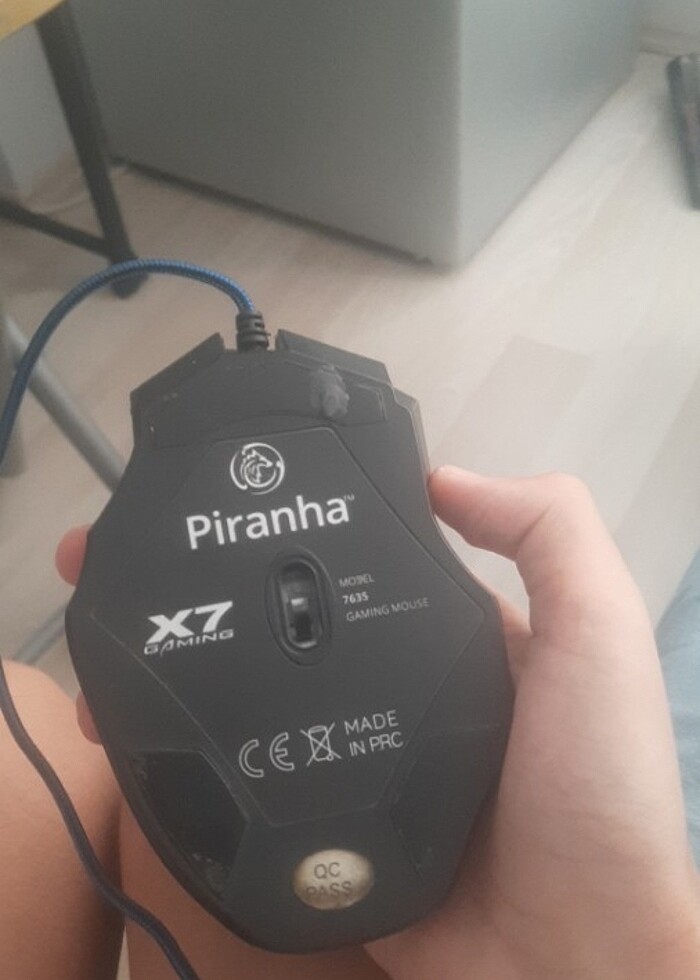 Piranha 7635 gaming mouse - Görsel 4