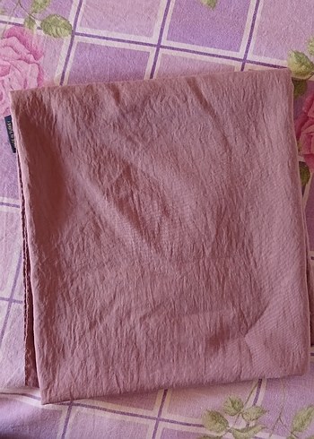 Diğer Pembe Keten Bohem Tarzı Kadın éşarp