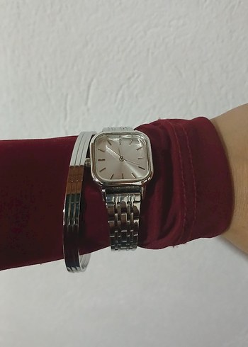 Kadın ajda bilezik çelik paslanmaz 3'lü - Görsel 3