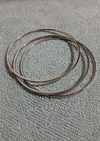 Kadın ajda bilezik çelik paslanmaz 3'lü - Görsel 5