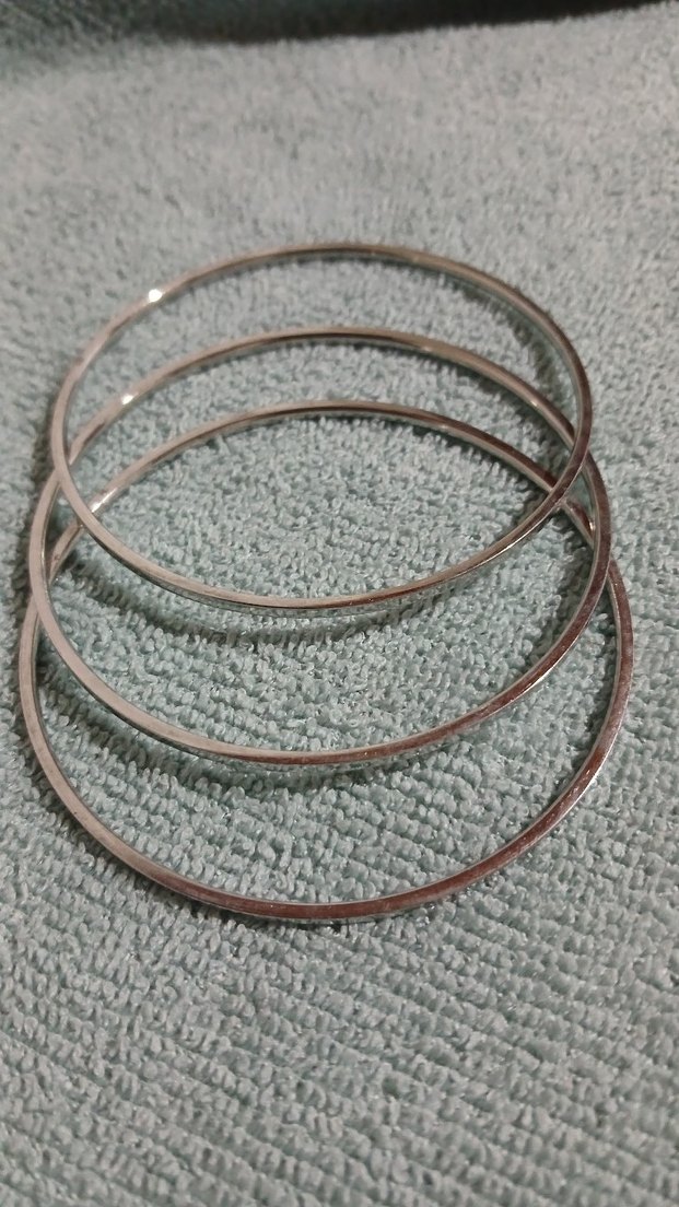 Kadın ajda bilezik çelik paslanmaz 3'lü - Görsel 2