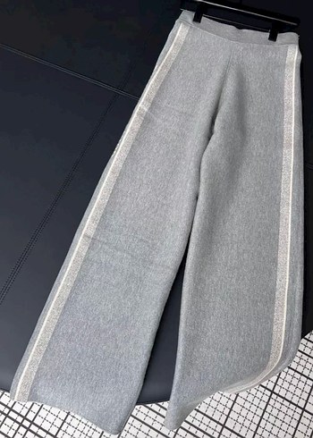 m Beden beyaz Renk Dior Kadın Siyah-Beyaz Örgü Kumaş Pantolon