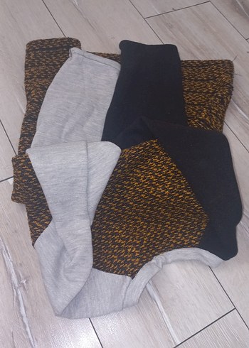 Erkek Örgü Kahverengi Uzun Kollu Kazak - Görsel 2