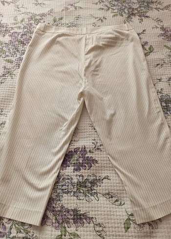 xl Beden beyaz Renk Marks & Spencer Bayan kapri pantolon