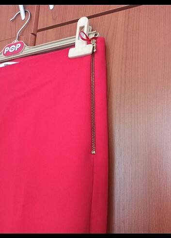 m Beden Koton marka kadın pantolon kırmızı
