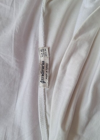 stradivarius kadin straplez ust - Görsel 6