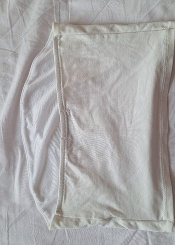 stradivarius kadin straplez ust - Görsel 5