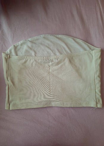 stradivarius kadin straplez ust - Görsel 2