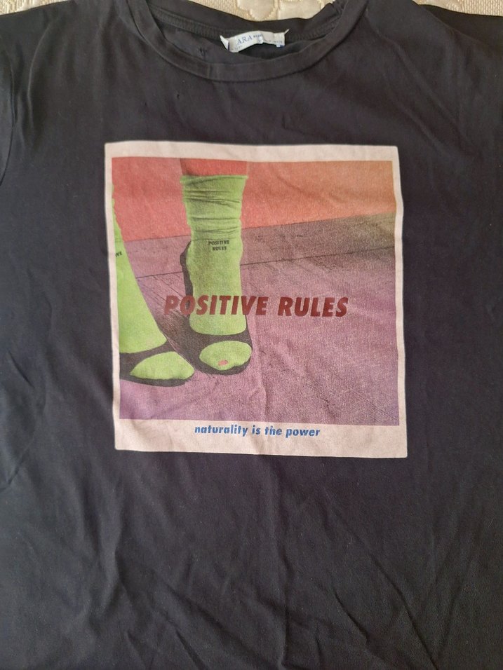 zara kadin tshirt - Görsel 3