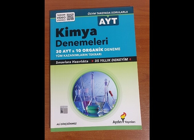 Aydın Yayınları Ayt kimya denemesi