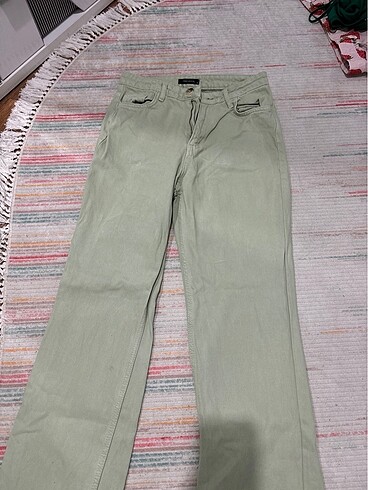 Mint yeşili jean