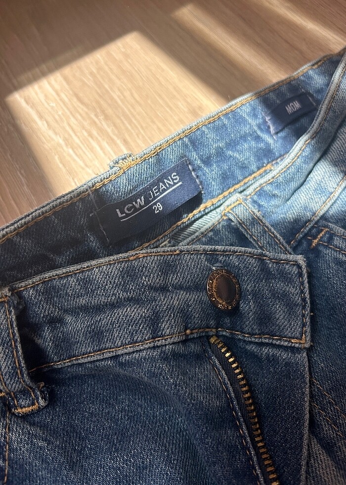 LCW JEANS kot pantolon tertemiz - Görsel 2