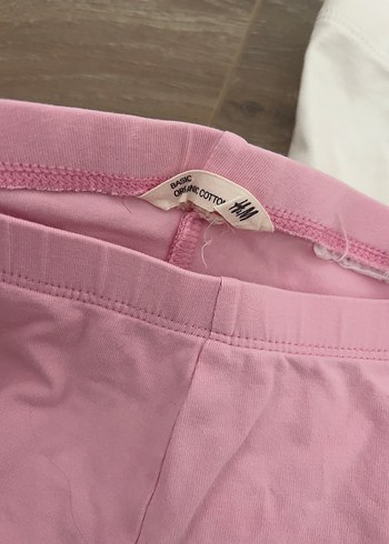 Koton Kız Çocuk Pamuklu Tayt Seti - 3'lü - Görsel 4