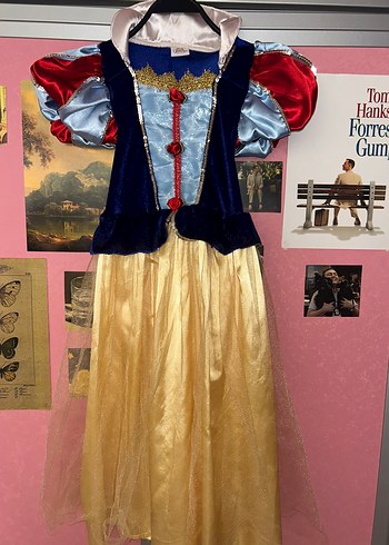 Kız Çocuk Klasik Pamuk Prenses Kostümü - Görsel 3